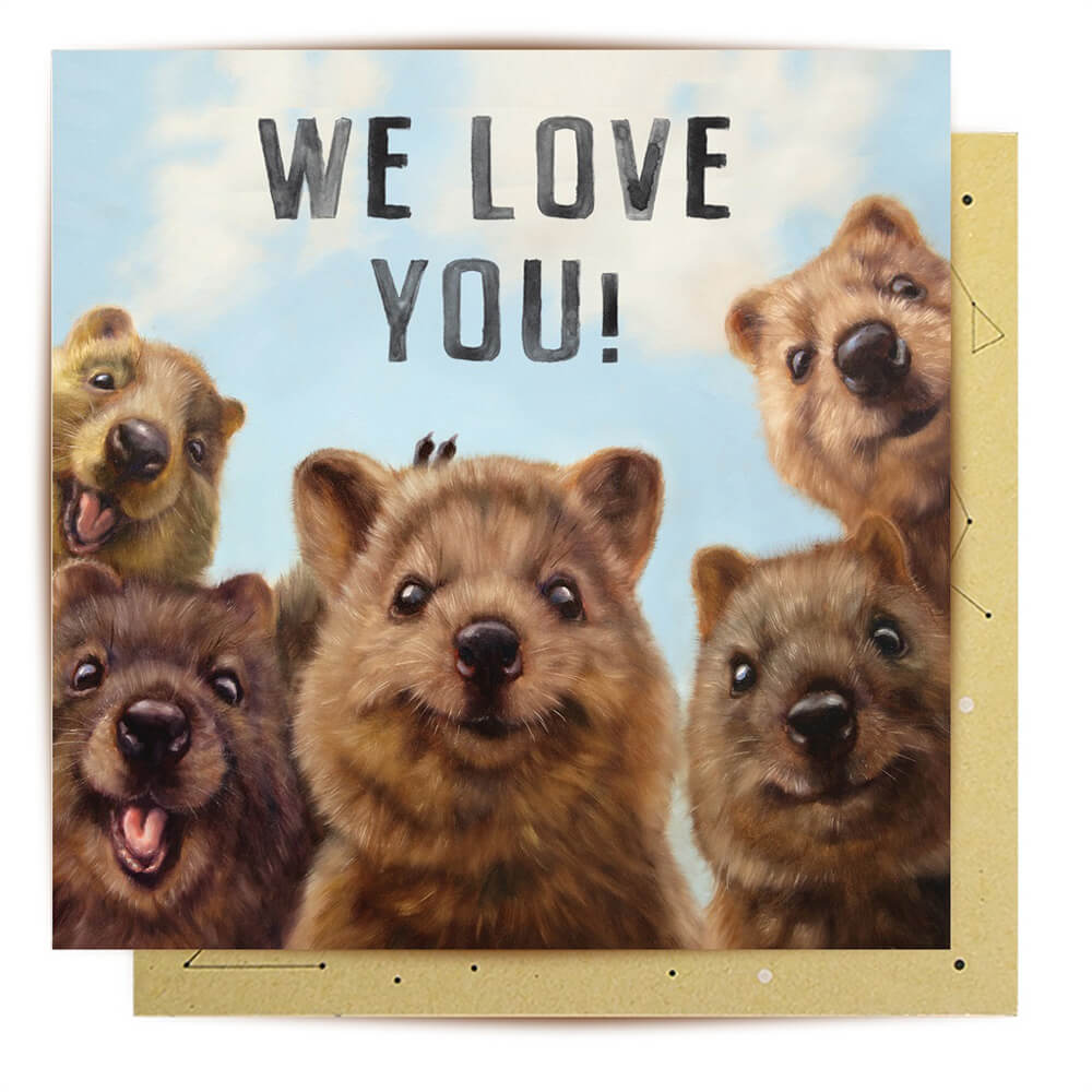 Birthday Card Australia Quokkas Australian Made La La Land
