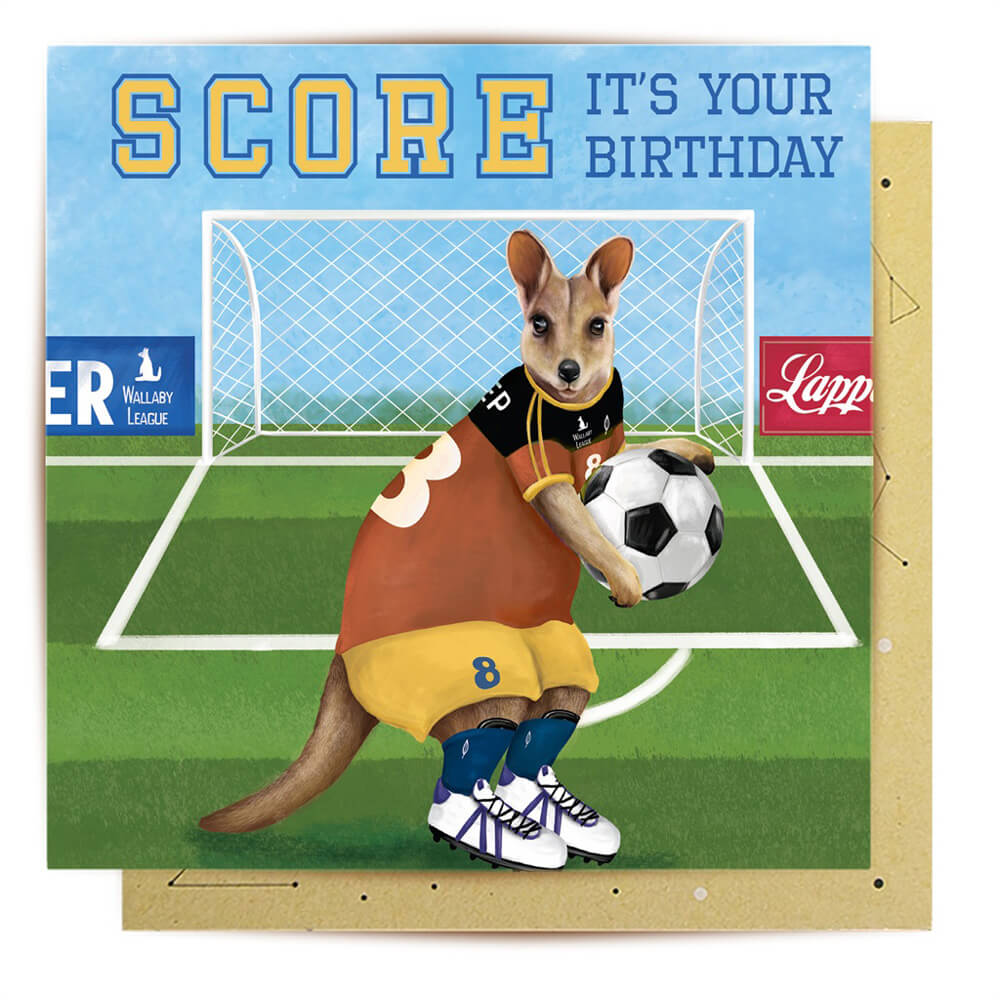 Birthday Card for Boys Sports Themed Australia