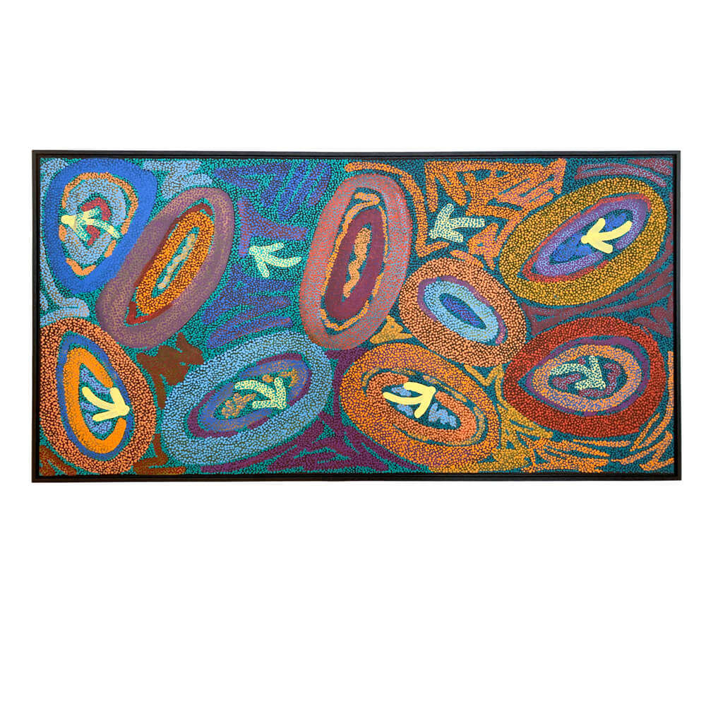 Buy Framed Aboriginal Art Australia Paine Nampijinpa Singleton