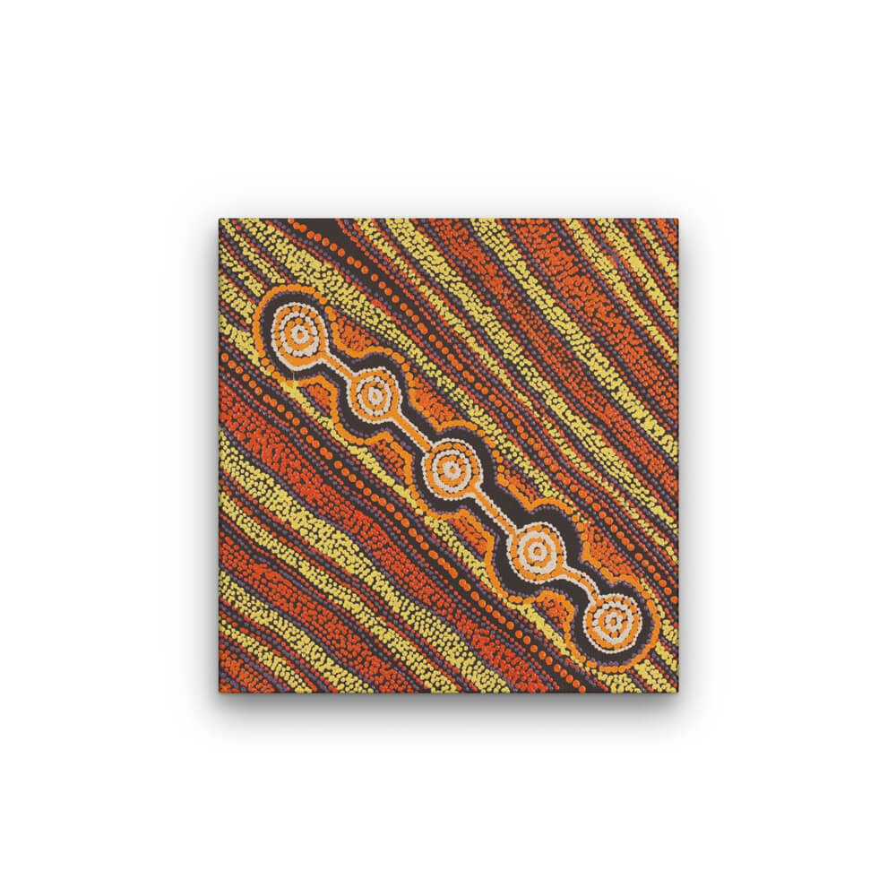 Buy Ready To Hang Aboriginal Art by Emma Nangari Roepke