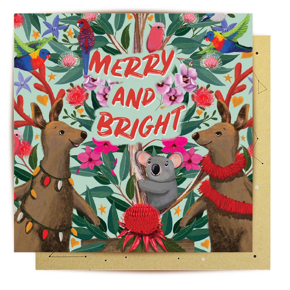 Christmas Cards Australia by La La Land Merry and Bright