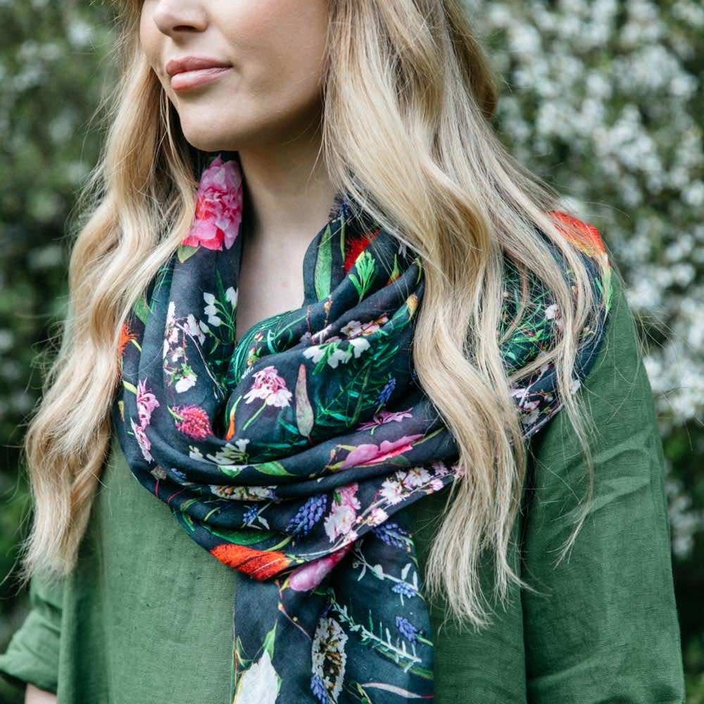 Buy Cotton Scarves Online Australia by The Spotted Quoll at BitsofAustralia