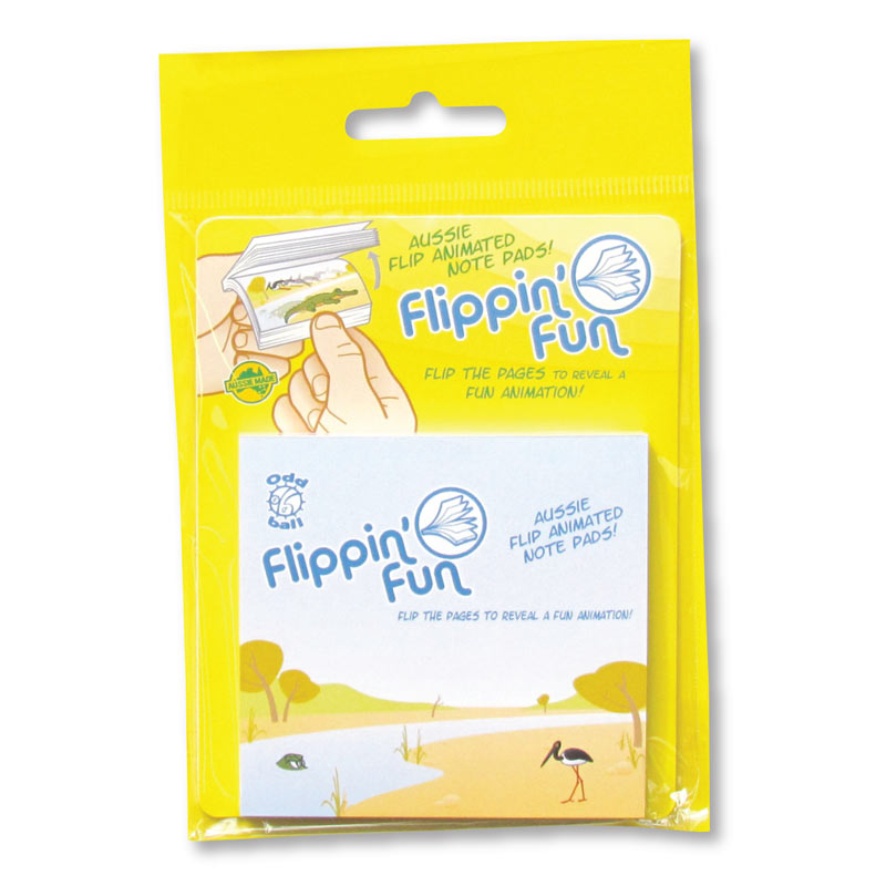 Australian Crocodile Souvenirs - Flippin Fun Sticky Notes