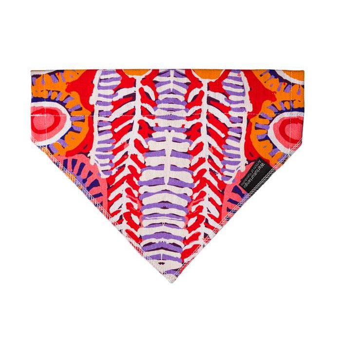 Dog Accessories Bandana Australian Made Aboriginal Art Murdie Morris