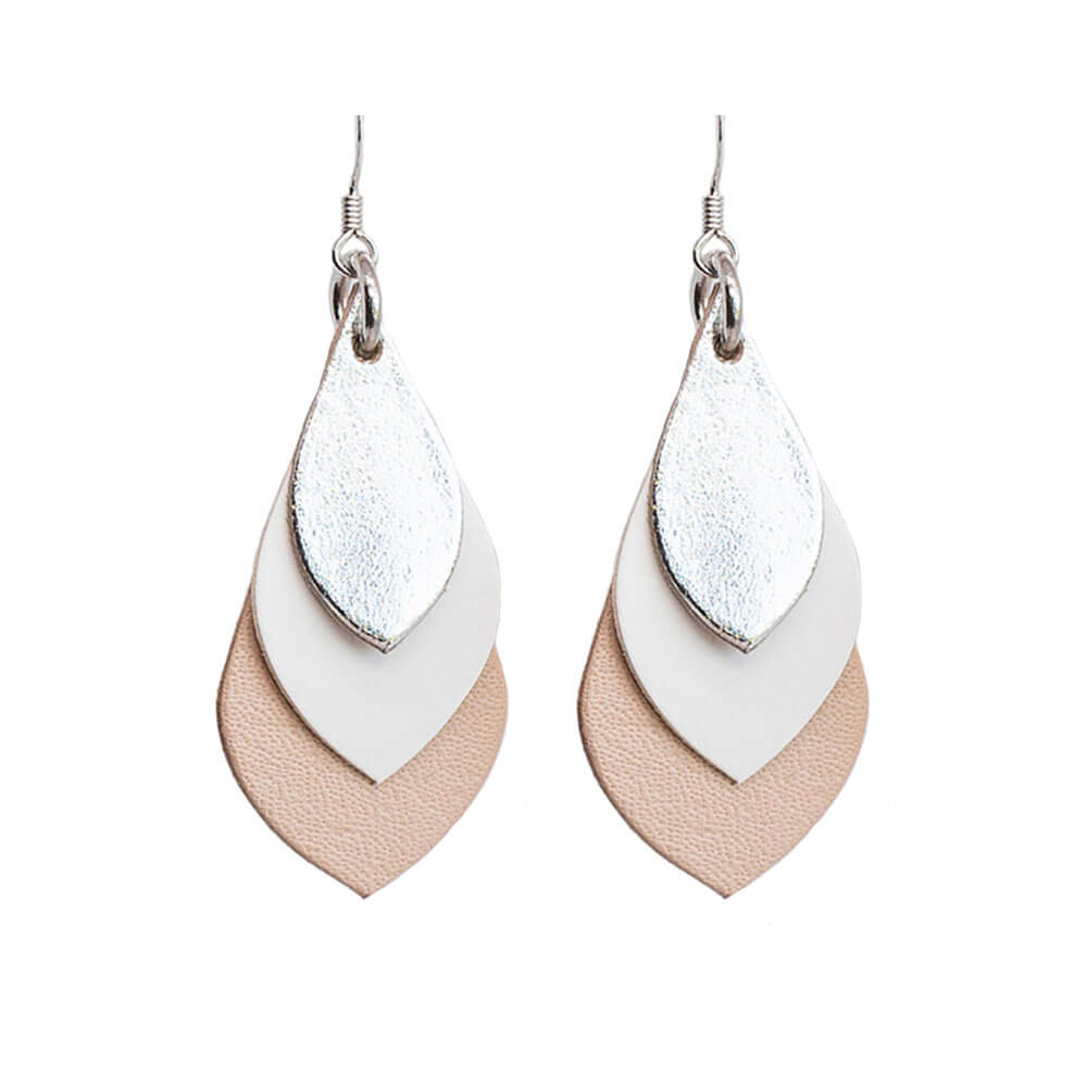 Earring Gifts for Women by KI&co Silver Pink