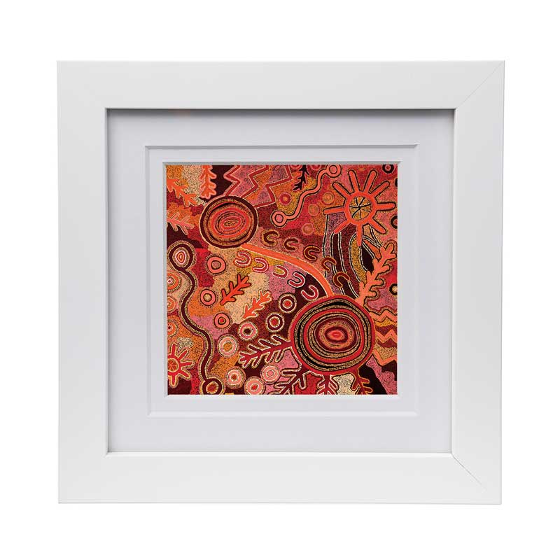 Australian Souvenir Aboriginal Print - Theo Hudson