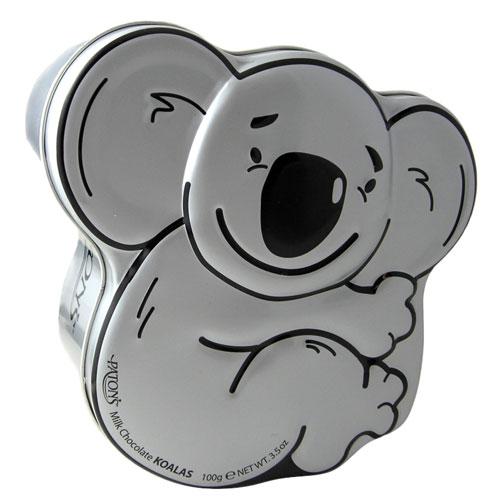 Koala Gift Tin with Milk Chocolate Koalas