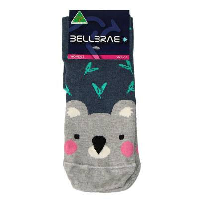 Australian Made Gifts &amp; Souvenirs with the Womens Koala Socks Blue -by Bellbrae. For the best Australian online shopping for a Socks - 2
