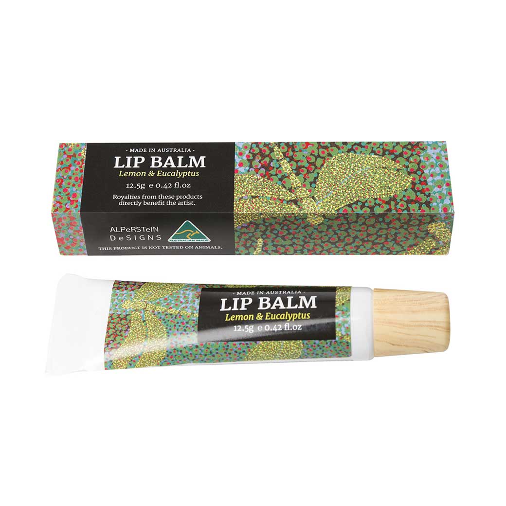 Australian Skincare Gifts - Lemon &amp; Eucalyptus Lip Balm Made in Australia