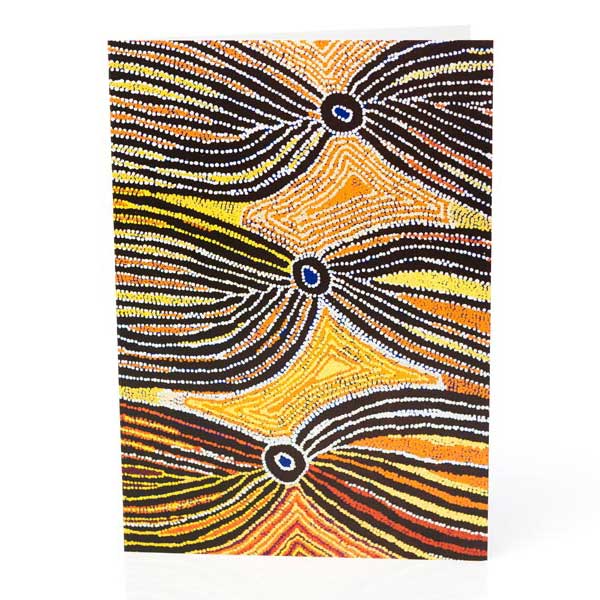 Liddy Walker Aboriginal Art Greeting Card - Alperstein Designs