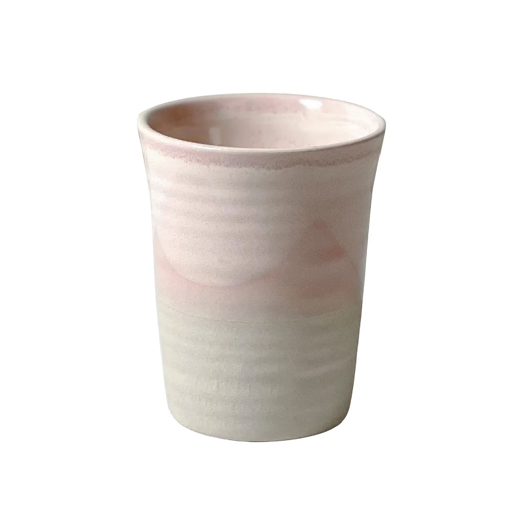 Reusable coffee cup Australian made large Pink by Robert Gordon