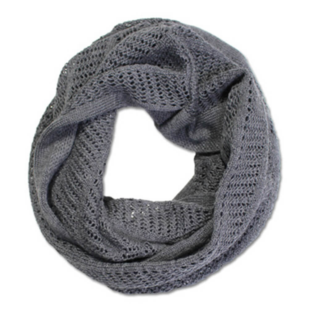 Scarves Australian Merino Wool Infinity Loop Grey Gifts for Women