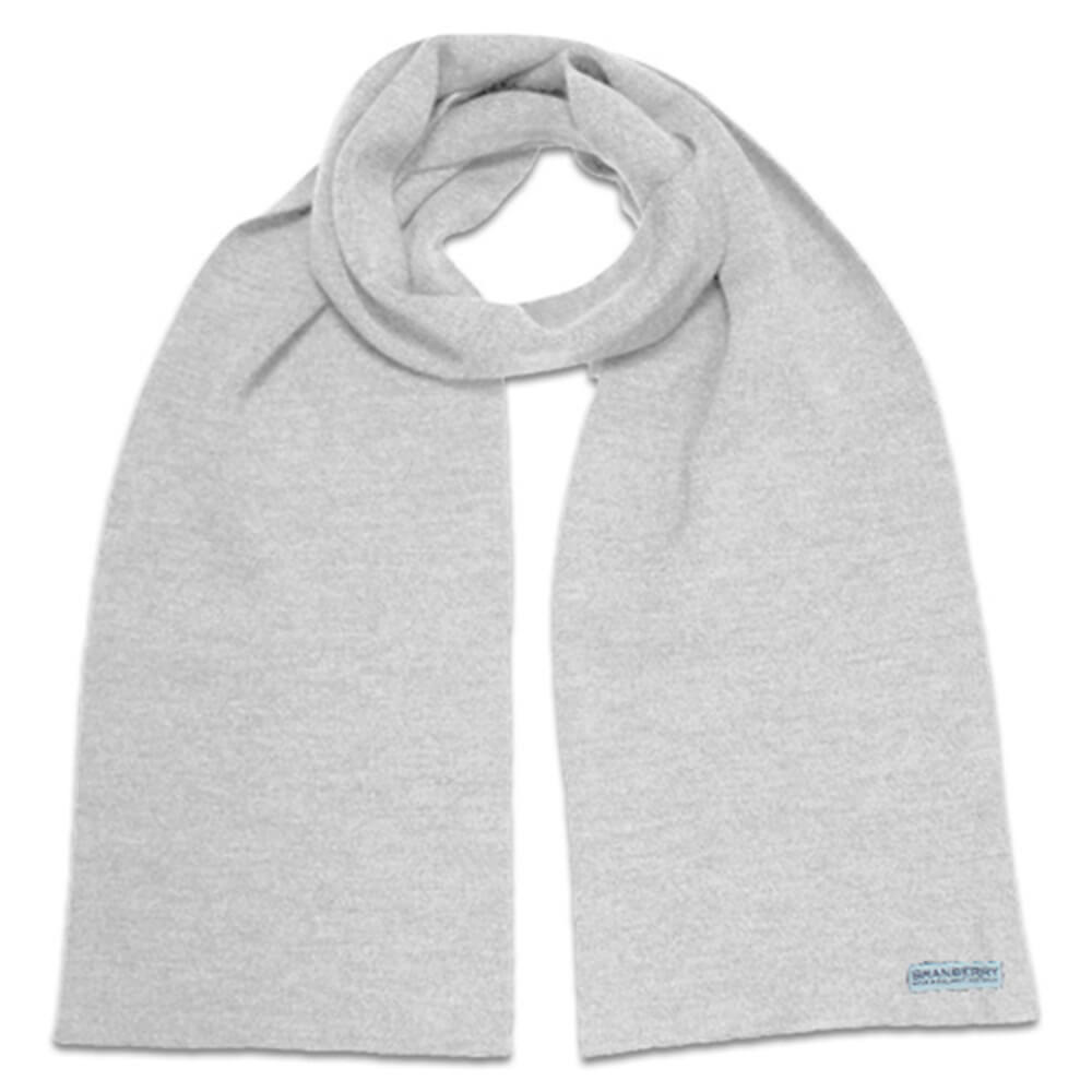 Woollen Merino Scarf Light Grey Australian Made Gifts