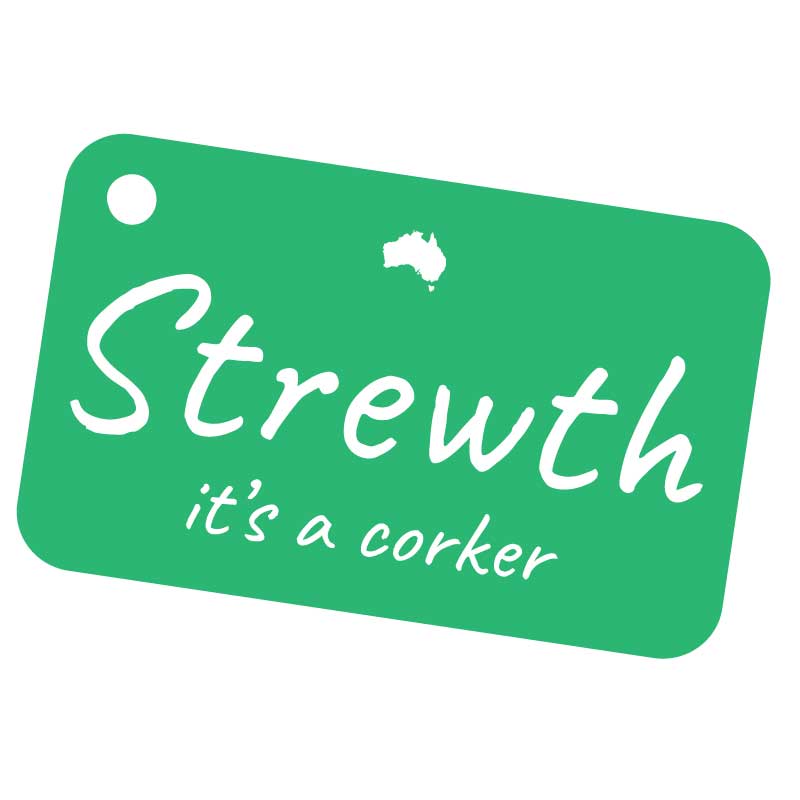 Strewth Aussie Slang Luggage Tag Souvenir